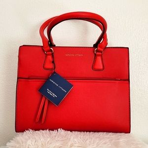 Adrienne Vittadini Large Zipper Tote